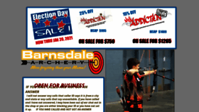 What Barnsdalearchery.com website looked like in 2021 (3 years ago)