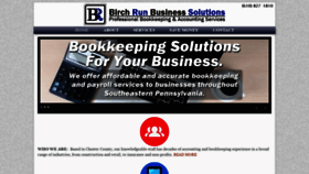 What Brbookkeeping.com website looked like in 2021 (3 years ago)