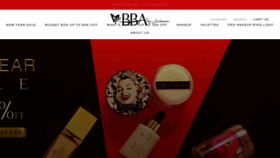 What Bbamna.com website looked like in 2021 (4 years ago)