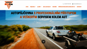 What Betacar.cz website looked like in 2021 (3 years ago)