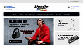 What Bluedio.ro website looked like in 2021 (3 years ago)