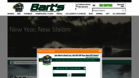 What Bartswatersports.com website looked like in 2021 (3 years ago)
