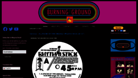 What Burningtheground.net website looked like in 2021 (3 years ago)