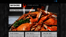What Bayshorecrabhouse.com website looked like in 2021 (4 years ago)