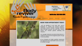 What Bodyreviver.com.au website looked like in 2021 (3 years ago)