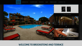 What Brookstone-terrace.com website looked like in 2021 (3 years ago)