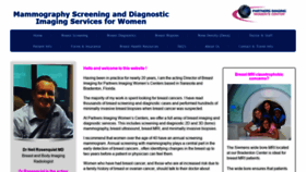 What Breastdiagnostics.com website looked like in 2021 (3 years ago)