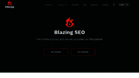 What Blazingseollc.com website looked like in 2021 (3 years ago)