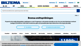 What Biltema.se website looked like in 2021 (3 years ago)
