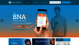 What Bna.com.ar website looked like in 2021 (3 years ago)