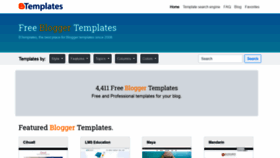 What Btemplates.com website looked like in 2021 (3 years ago)