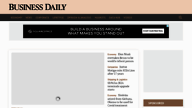 What Businessdailyafrica.com website looked like in 2021 (3 years ago)