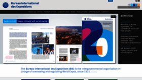 What Bie-paris.org website looked like in 2021 (3 years ago)