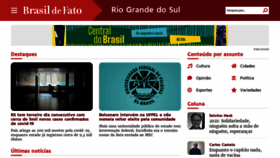 What Brasildefators.com.br website looked like in 2021 (3 years ago)