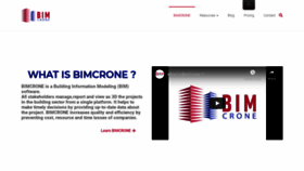 What Bimcrone.com website looked like in 2021 (3 years ago)