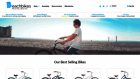 What Beachbikes.net website looked like in 2021 (3 years ago)