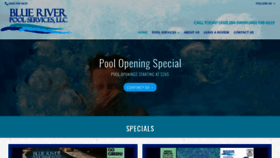 What Blueriverpoolservices.com website looked like in 2021 (3 years ago)