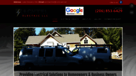 What Bachtelelectric.com website looked like in 2021 (3 years ago)