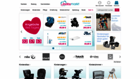 What Babymarkt.de website looked like in 2021 (3 years ago)