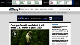 What Bnnbloomberg.ca website looked like in 2021 (3 years ago)