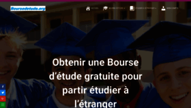What Boursedetude.org website looked like in 2021 (3 years ago)