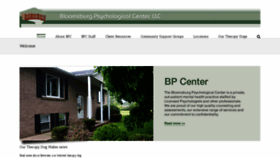 What Bpcenter.com website looked like in 2021 (3 years ago)