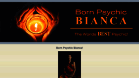 What Born-psychic.com website looked like in 2021 (3 years ago)