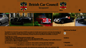 What Britishcarcouncil.ca website looked like in 2021 (3 years ago)
