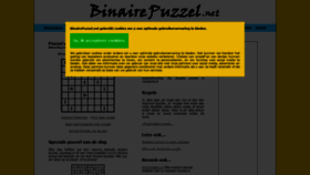 What Binairepuzzel.net website looked like in 2021 (3 years ago)