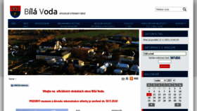 What Bilavoda.cz website looked like in 2021 (3 years ago)