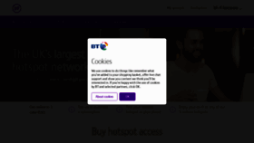 What Btwifi.co.uk website looked like in 2021 (3 years ago)