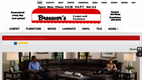 What Brouwerscarpet.com website looked like in 2021 (3 years ago)