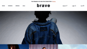 What Brave.co.nz website looked like in 2021 (3 years ago)