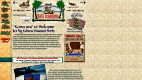 What Bigkahuna.com website looked like in 2021 (3 years ago)