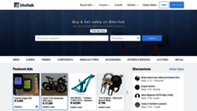What Bikehub.co.za website looked like in 2021 (3 years ago)