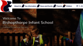 What Bishopthorpeinfantschool.co.uk website looked like in 2021 (3 years ago)