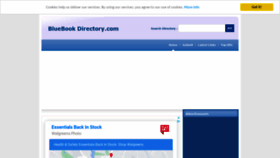 What Bluebook-directory.com website looked like in 2021 (3 years ago)
