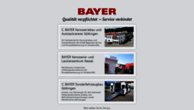 What Bayer-karosseriebau.de website looked like in 2021 (3 years ago)