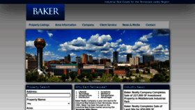 What Bakerrealtycompany.com website looked like in 2021 (3 years ago)