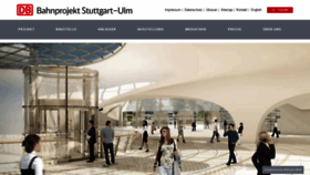 What Bahnprojekt-stuttgart-ulm.de website looked like in 2021 (3 years ago)