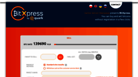 What Bitxpress.pl website looked like in 2021 (3 years ago)
