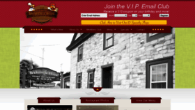 What Brickervillehouserestaurant.com website looked like in 2021 (3 years ago)