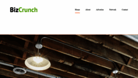 What Bizcrunch.net website looked like in 2021 (3 years ago)