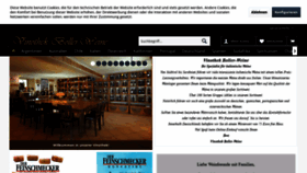 What Boller-weine.de website looked like in 2021 (3 years ago)
