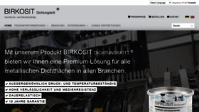 What Birkosit-dichtungskitt.de website looked like in 2021 (3 years ago)