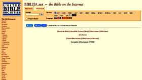 What Biblija.net website looked like in 2021 (3 years ago)
