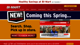 What Bimart.com website looked like in 2021 (3 years ago)