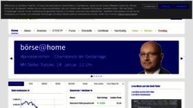 What Boerse-frankfurt.de website looked like in 2021 (3 years ago)