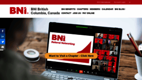 What Bnibc.ca website looked like in 2021 (3 years ago)