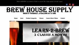 What Brewhousesupply.com website looked like in 2021 (5 years ago)